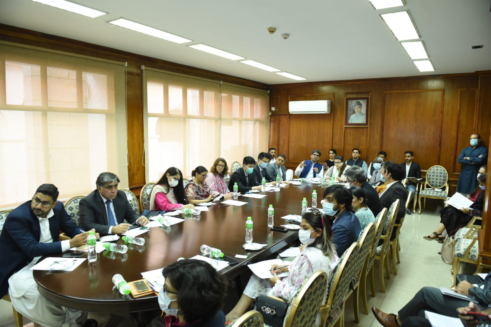 SAPM Shaza Fatima Khawaja held a meeting with multiple international development partners. She outlined the diversifying initiatives through which youth programme is targeting maximum youth in Pakistan.